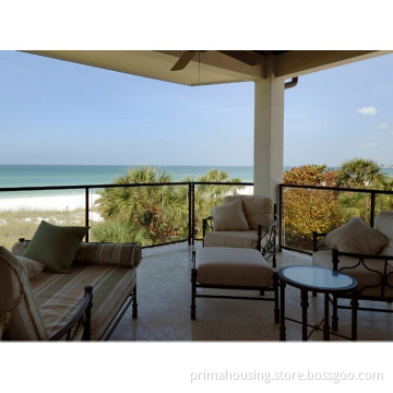 Shenzhen Modern Glass Baluster Deck Railing